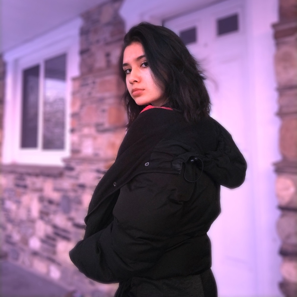 black jacket